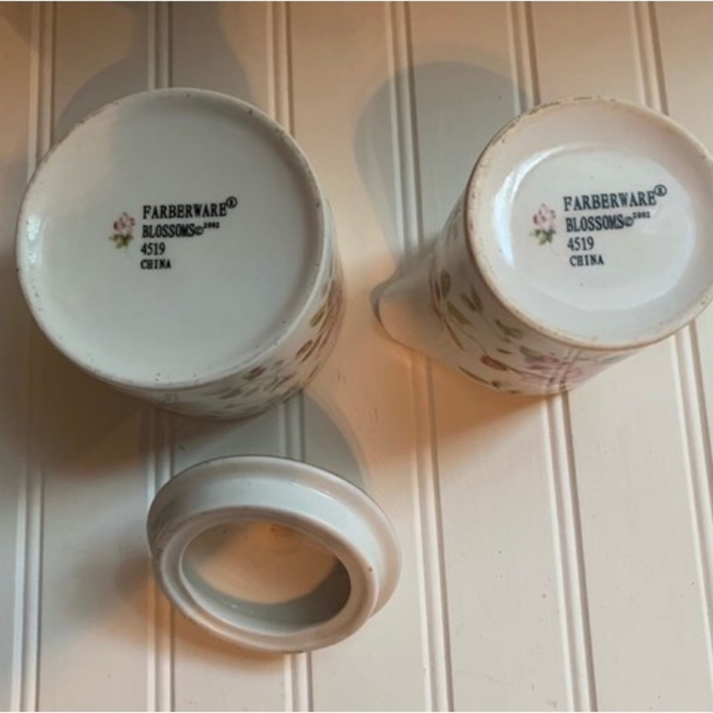 Farberware Blossoms Creamer Sugar Set - Picture 8 of 10
